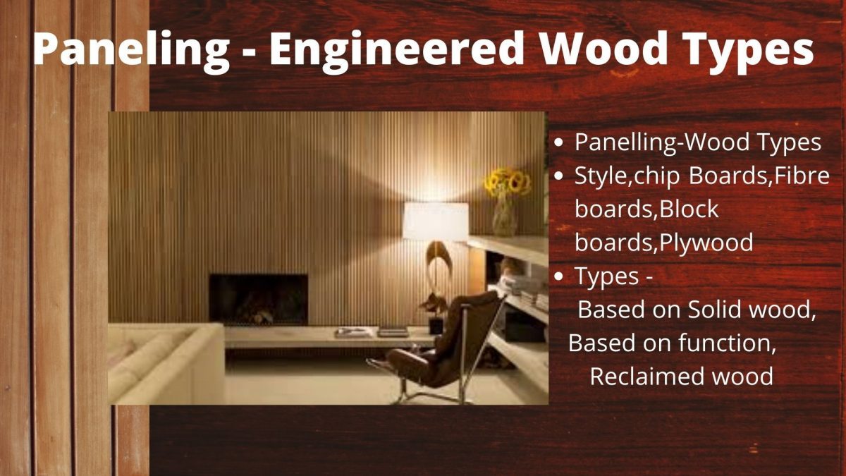 Wall Paneling – Engineered Wood Types Used in Interiors