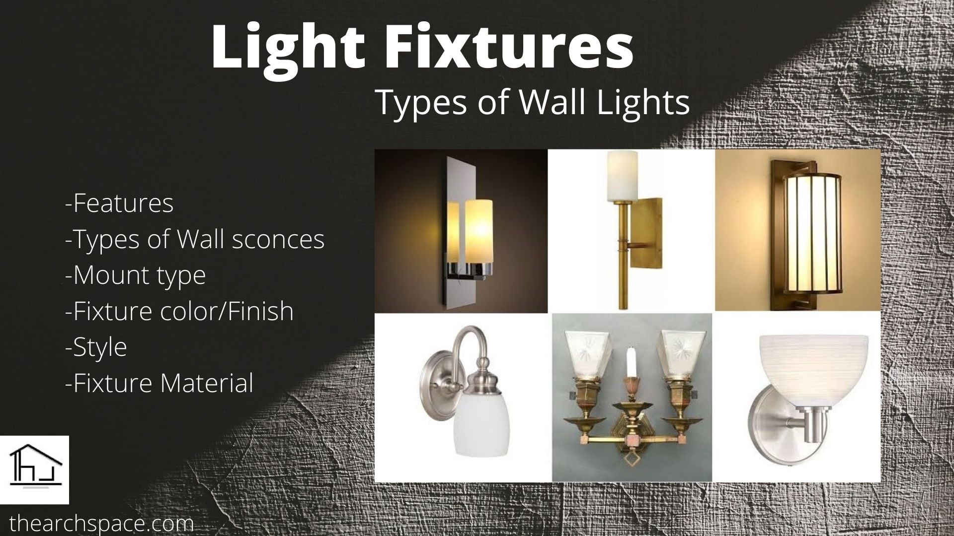 The Definitive Guide to Types of Light fixtures – Wall lights