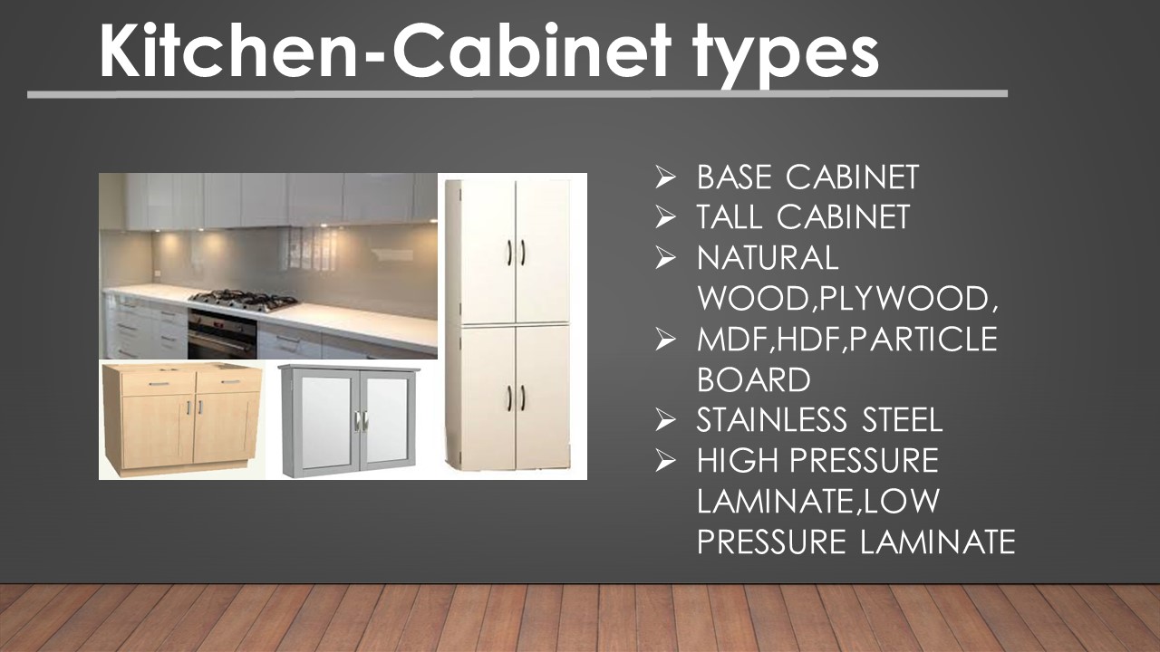 Kitchen Cabinet Types