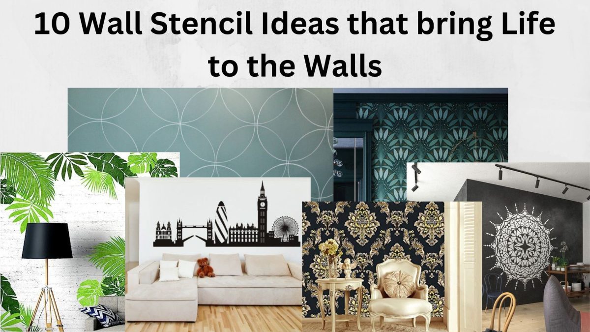 10 Wall Stencil Ideas that bring Life to the Walls