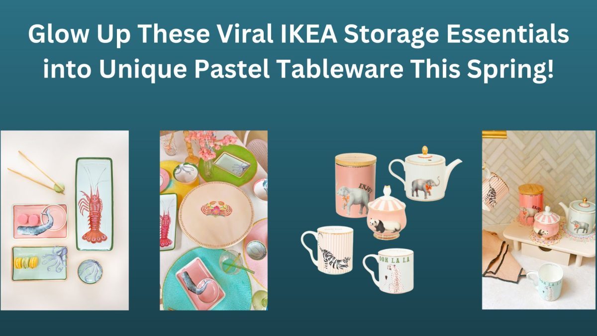 Glow up these viral IKEA storage essentials into unique pastel tableware this Spring!